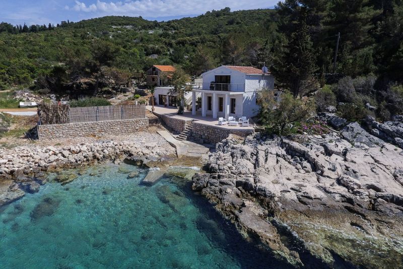 Luxury villa with pool on the island of Hvar, by the sea, Dalmatia, Croatia
